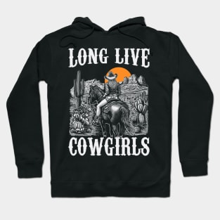Long Live Howdy Rodeo Western Cowgirl Hoodie